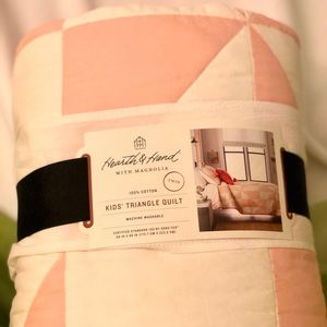 Hearth & Hand Geometric-Patch Work Quilt